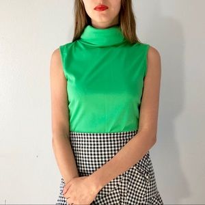 ‼️❗️SOLD❗️‼️70’s sleeveless turtleneck